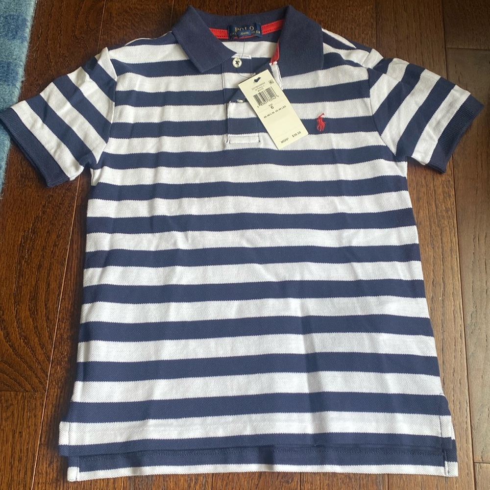 Polo by Ralph Lauren boy’s striped polo